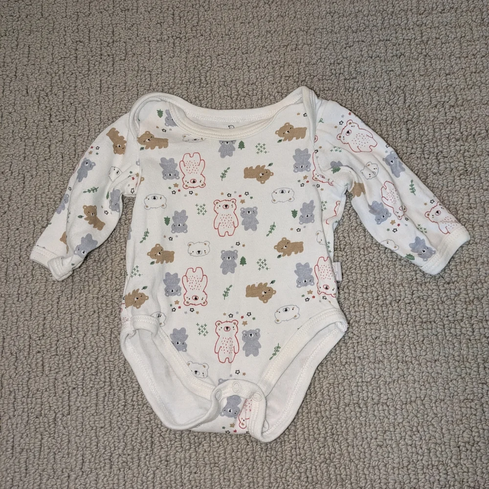 0-3 Long sleeve Onesie Boys - Picture 7 of 7